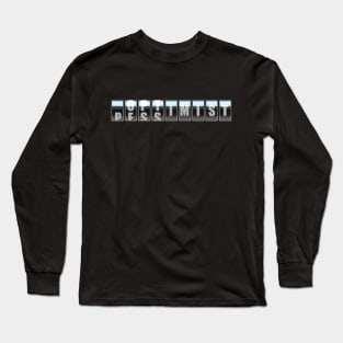 Optimist/Pessimist Odometer Long Sleeve T-Shirt